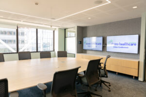 Abano Healthcare Boardroom Video Conferencing