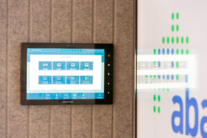 Abano-Healthcare Crestron Room Booking Audtomation