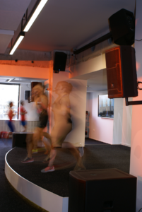 Les-Mills-LQ audio solution BSS soundweb audio processing JBL AKG